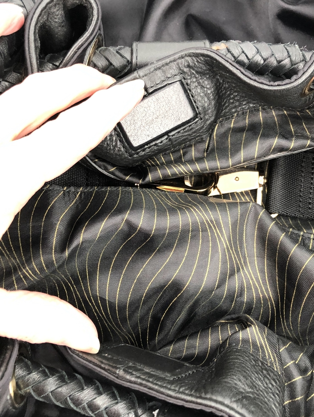 Rosie Pope Addison Lane Diaper Bag Carryall, Black - Picture 4 of 8